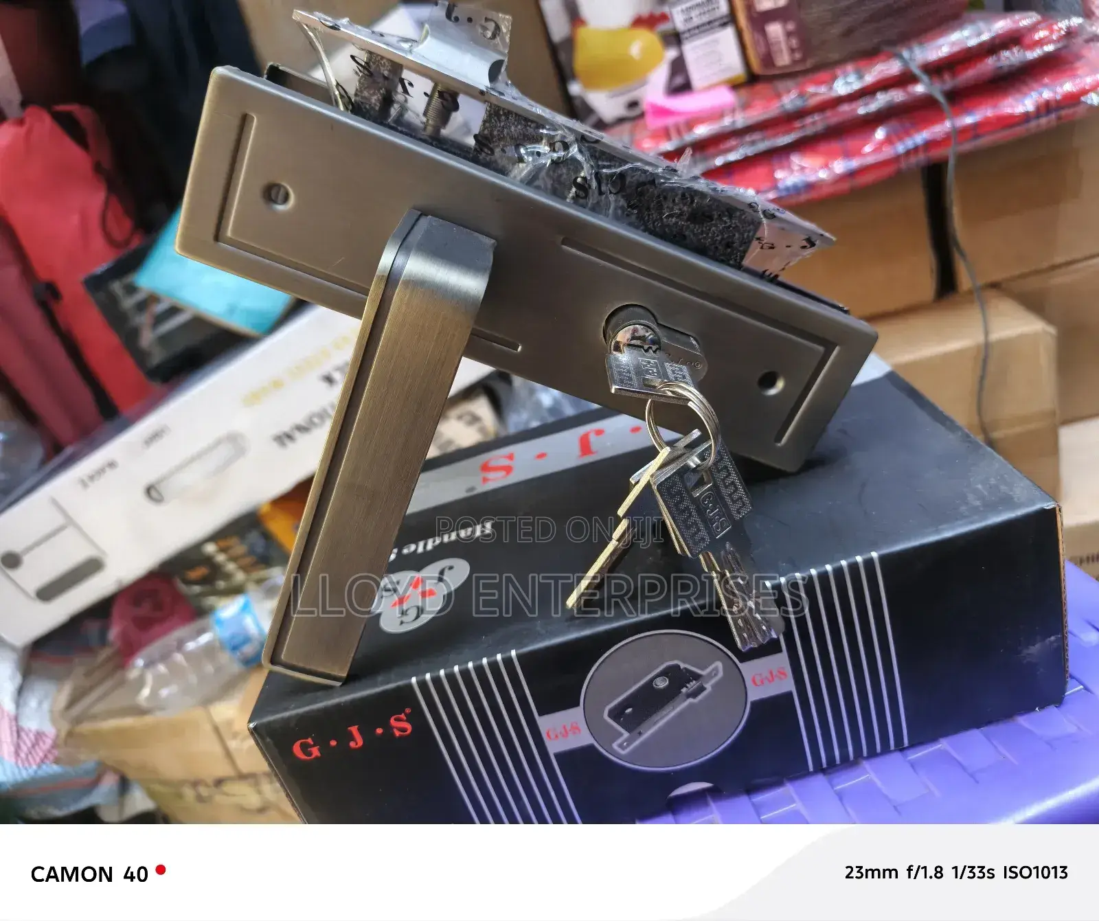 GJS Cylinder Door Locks