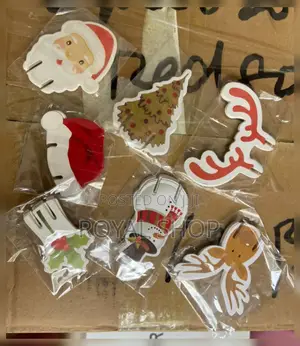 10pcs Christmas Cup Card