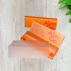Aliengo Orange Rolling Paper - 1 1/4 Size
