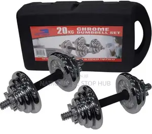 20kg Chrome Dumbbell Set