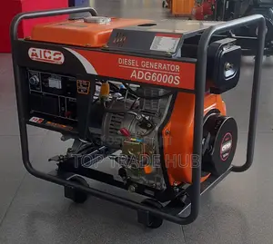 Adg6000s Aico Japan Diesel Generator Air-cooled Rated Output 7.5kva