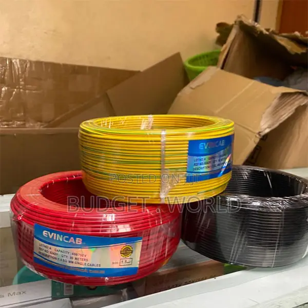 Designed 90m Roll Heavy Duty 1.5mm Single Core Copper Wire