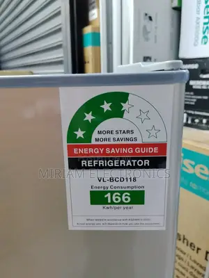 Volsmart 118l Double-Door Refrigerator
