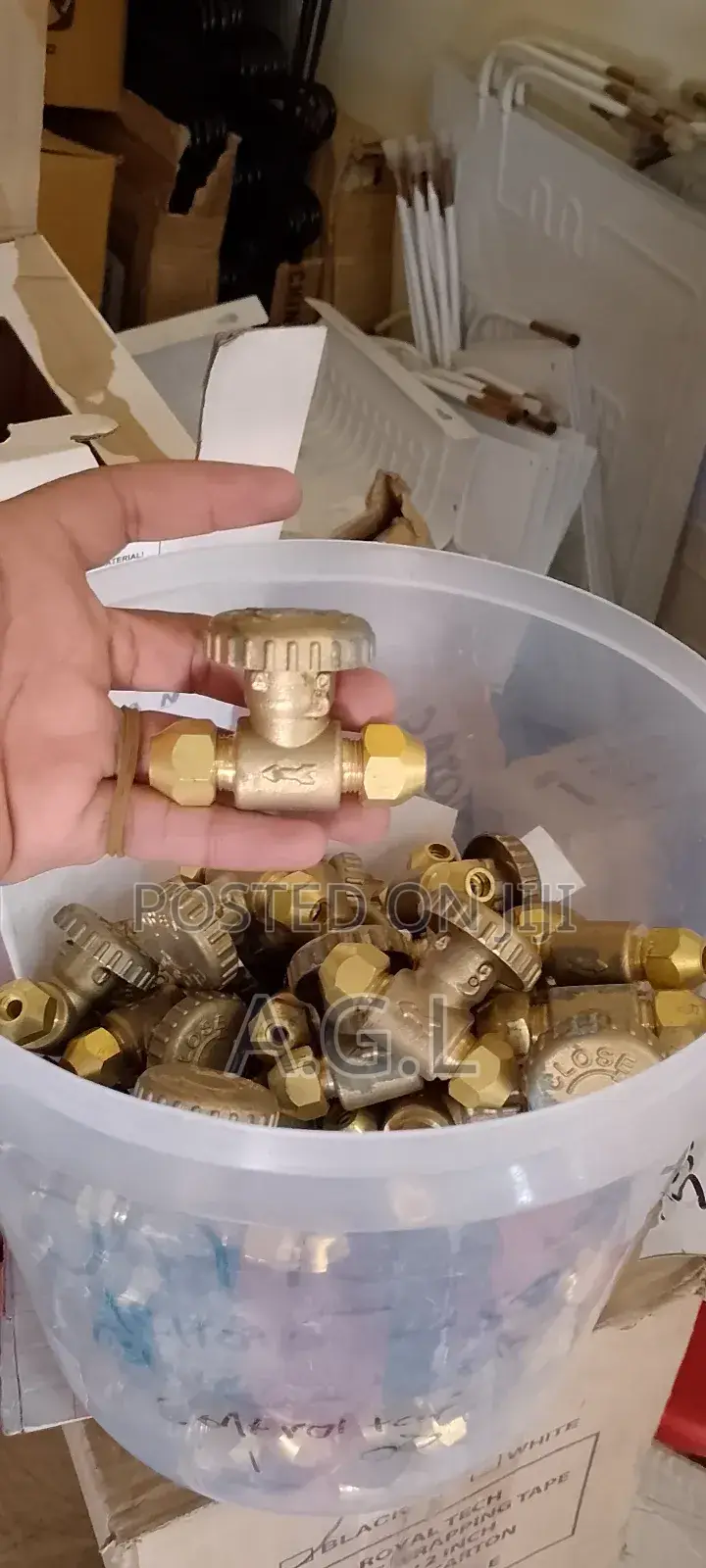 Gas Control Valve for Kitchen and Lab Has Fitting