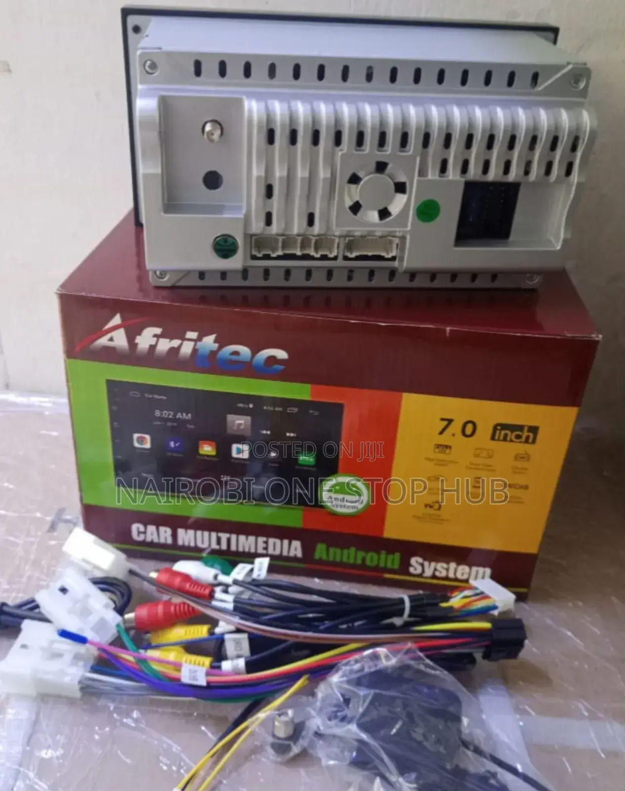 Afritec 8′′ 2din Android Head Unit – Navigation Hands-Free Calling
