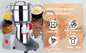 1500g Commercial Spice Electric Grain Mill Grinder Flour Mill Machine