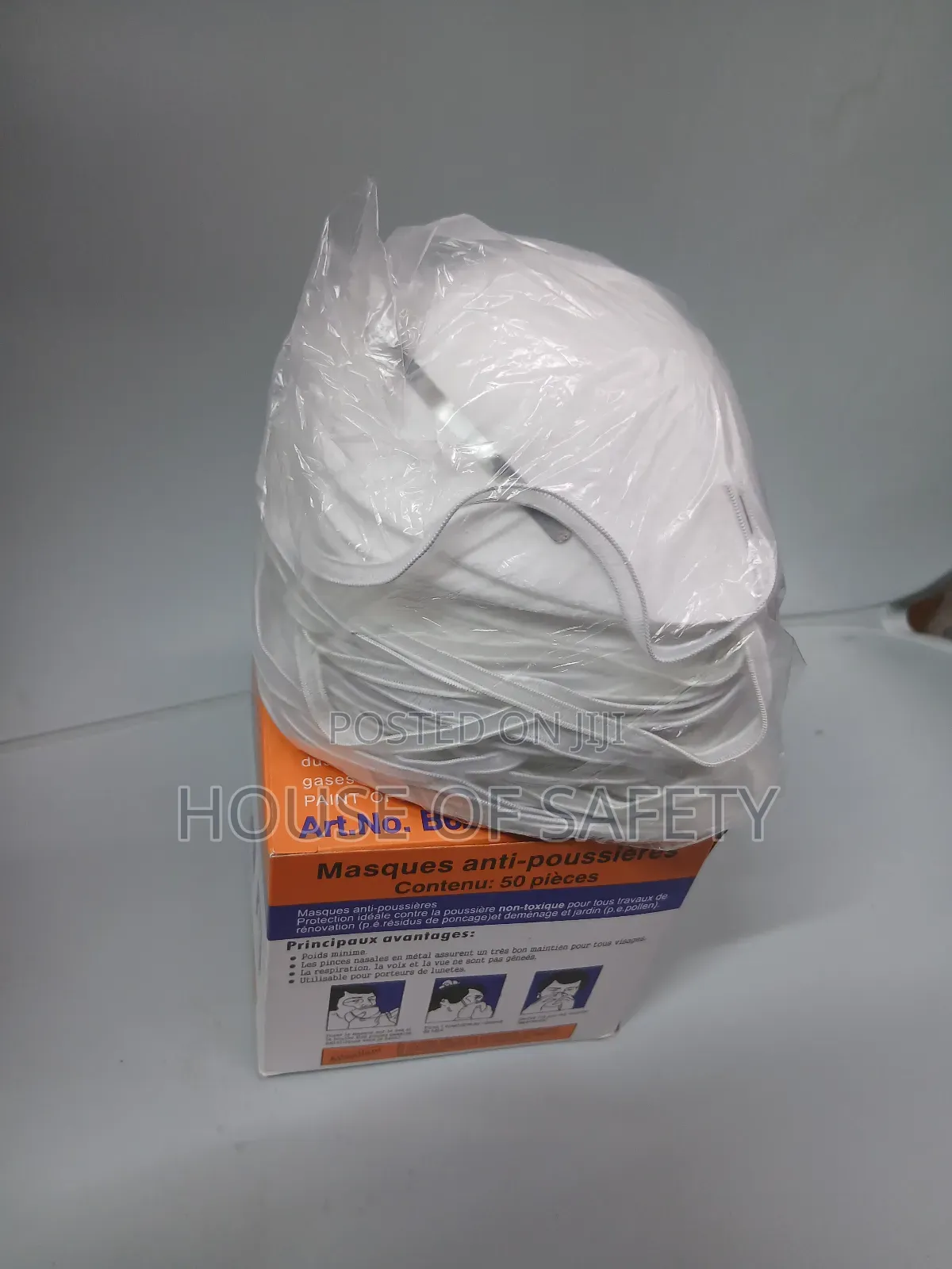 Fume Masks In White