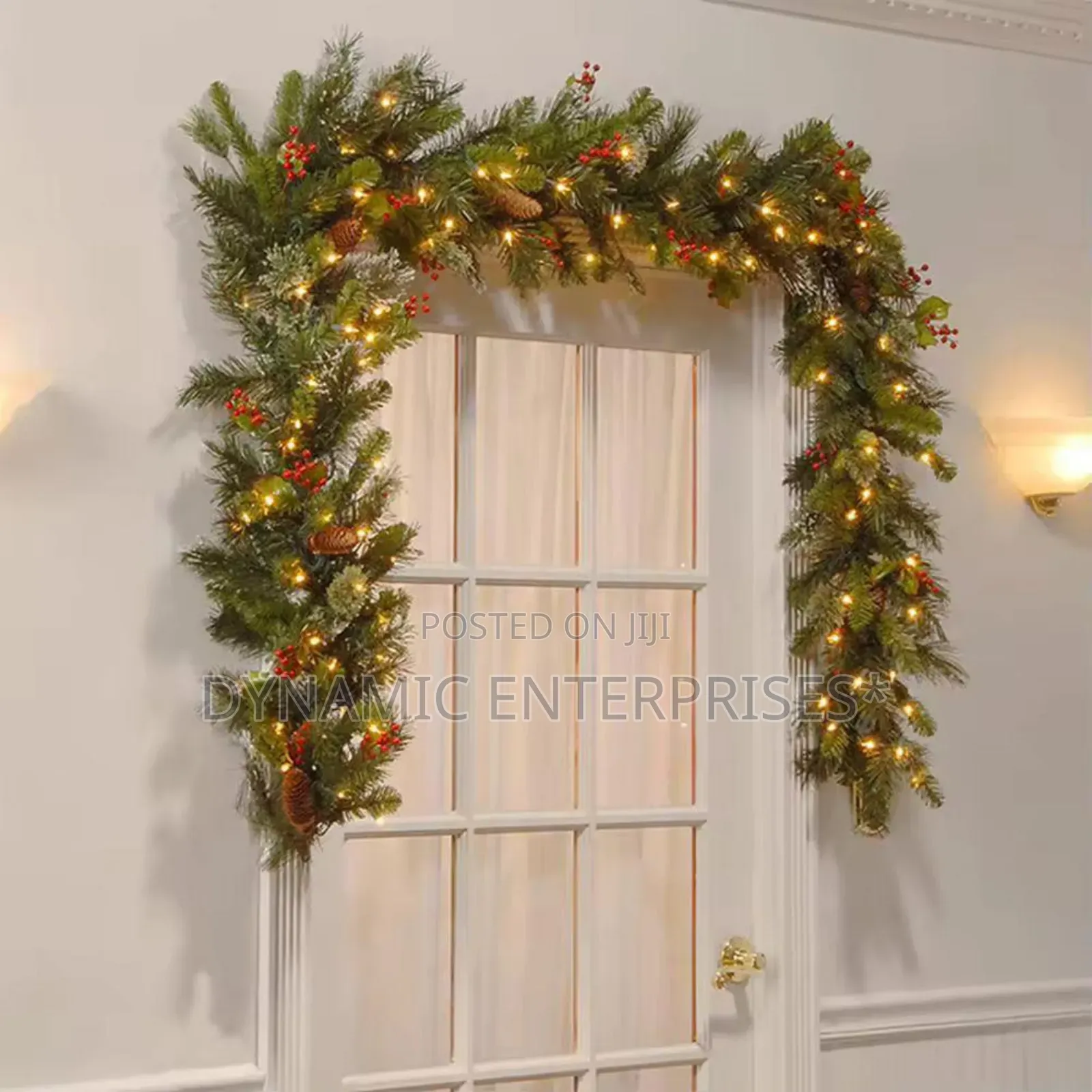 Multifunctional Christmas Predecorated Garland