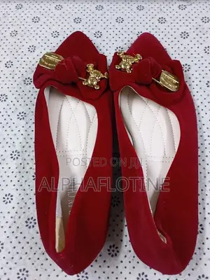 Bowknot Red Satin Wedding Flat Shoes Pointed Toe