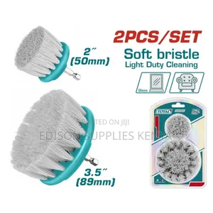 Total Drill Brush Set 2pcs Soft Bristles Cleaning Brushes Detailing