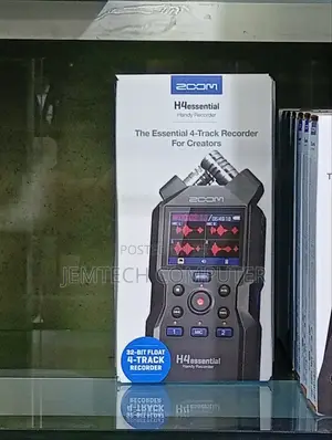 H4^°Zoom H4 Essential Portable Audio Recorder 4-Track 32-Bit Float