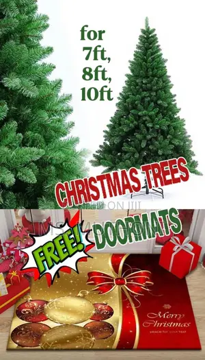 Full Shape Green Cypress Artificial Christmas Trees