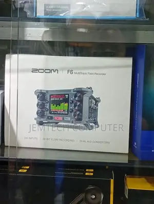 Zoom F6 6-Input / 14-Track Multitrack Field Recorder