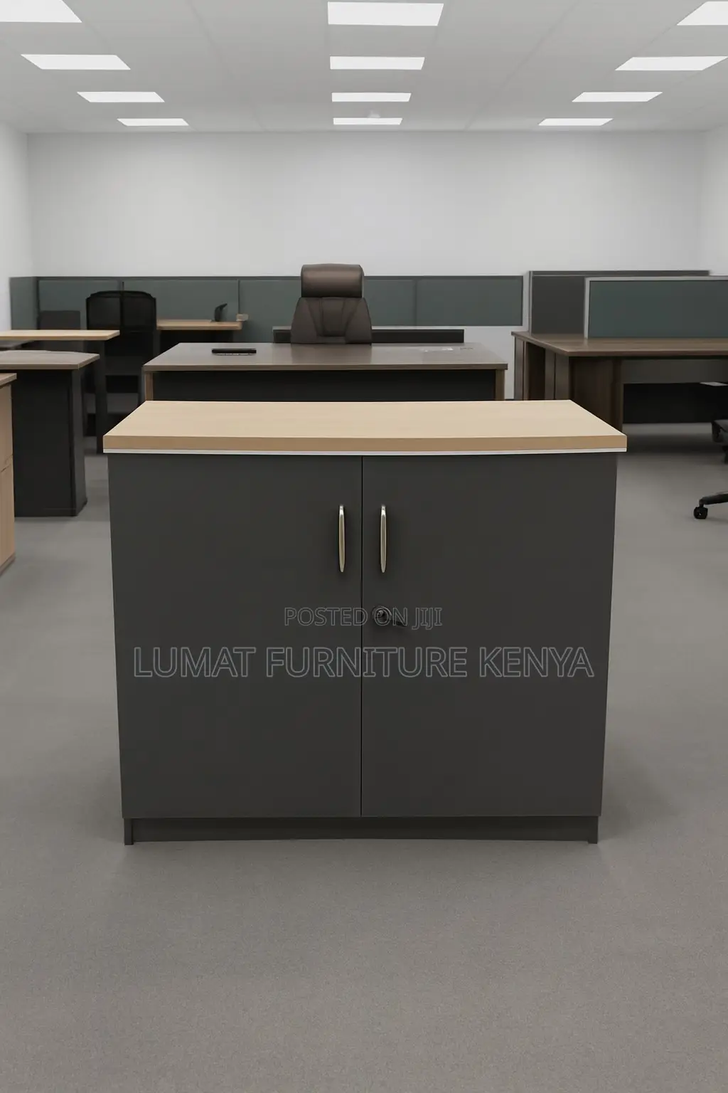 Office Console Workstation Cabinet