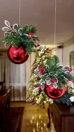 1pcs 15cms KSHS Christmas Decoration Ball (Red/Gold )