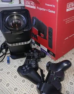 2 Controllers, Wifi 6, Bt 5.0, 300 Ansi Lumens, 1080p, 180° Rotation