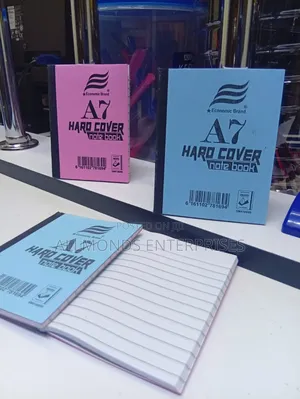 A7 Hard Cover Notebook- Pocket Size