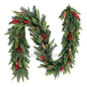 2.5m PVC Christmas Garland