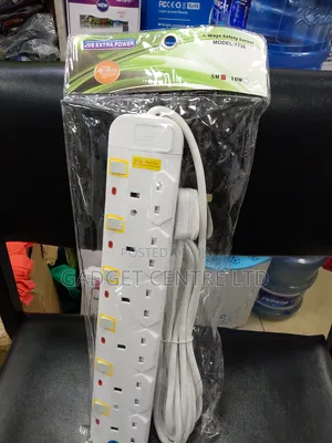 6way 5 M Brand New Extension Cable With Surge Safe