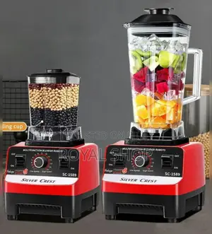 Silver Crest Commercial Blender 2 in 1