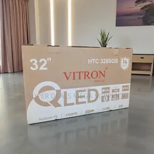Vitron 32 Inch Qled Smart Hd Tv With Bluetooth Wifi Connectivity