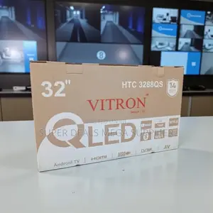 Vitron 32 Inch Frameless Smart Android Qled Tv With Decoder