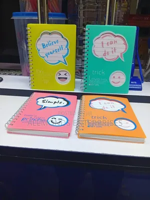 A6 Left Spiral Notebook- PVC Cover