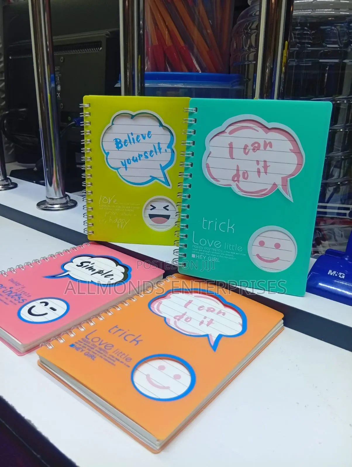 A6 Left Spiral Notebook- PVC Cover