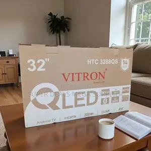 Vitron 32 Inch Smart Android Frameless Qled Tv With Bluetooth