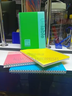A5 Left Spiral Notebook With PVC Cover Notebook