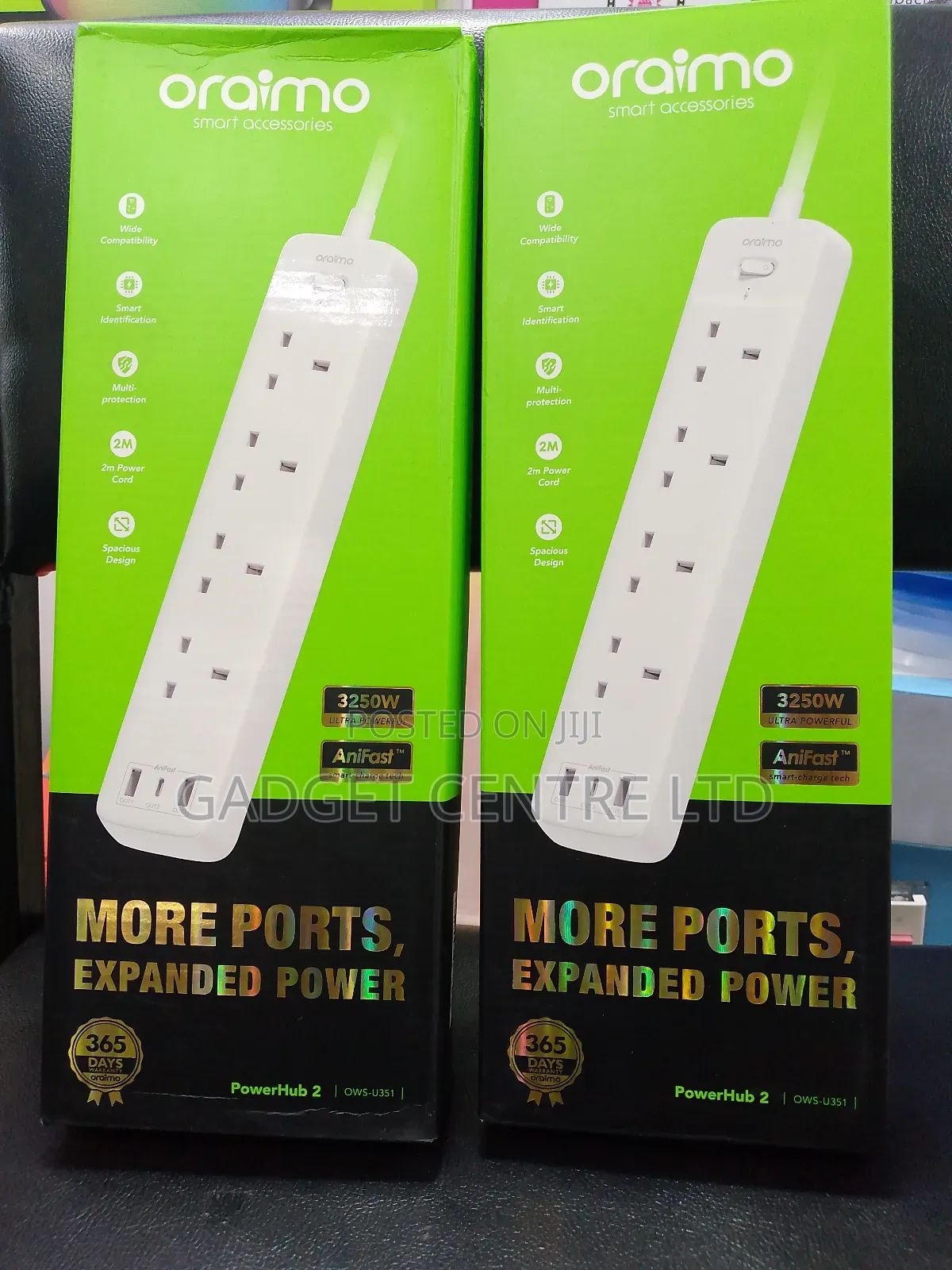 4way 2m Original Oraimo Extension Cable