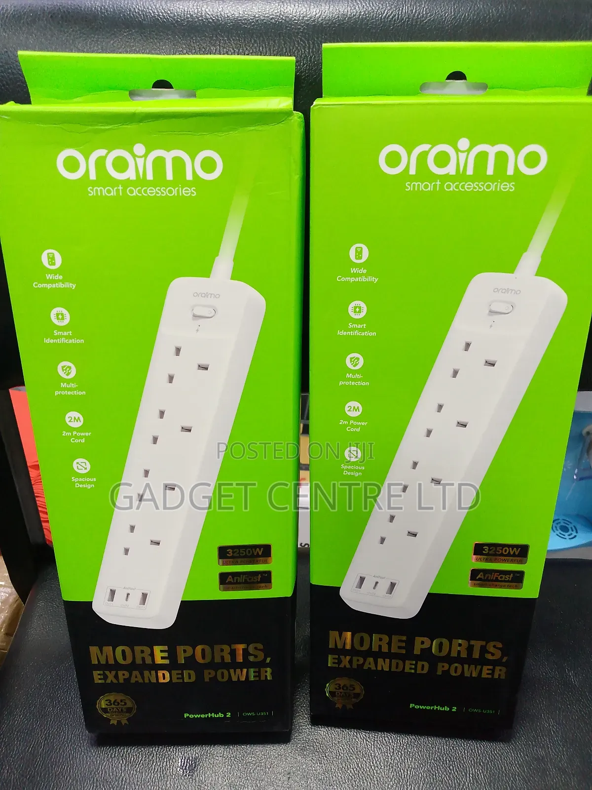 4way 2m Original Oraimo Extension Cable