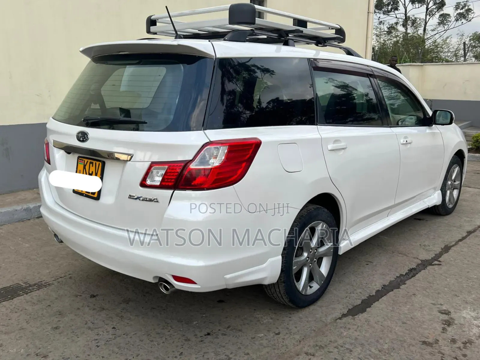 Subaru Exiga 2012 White