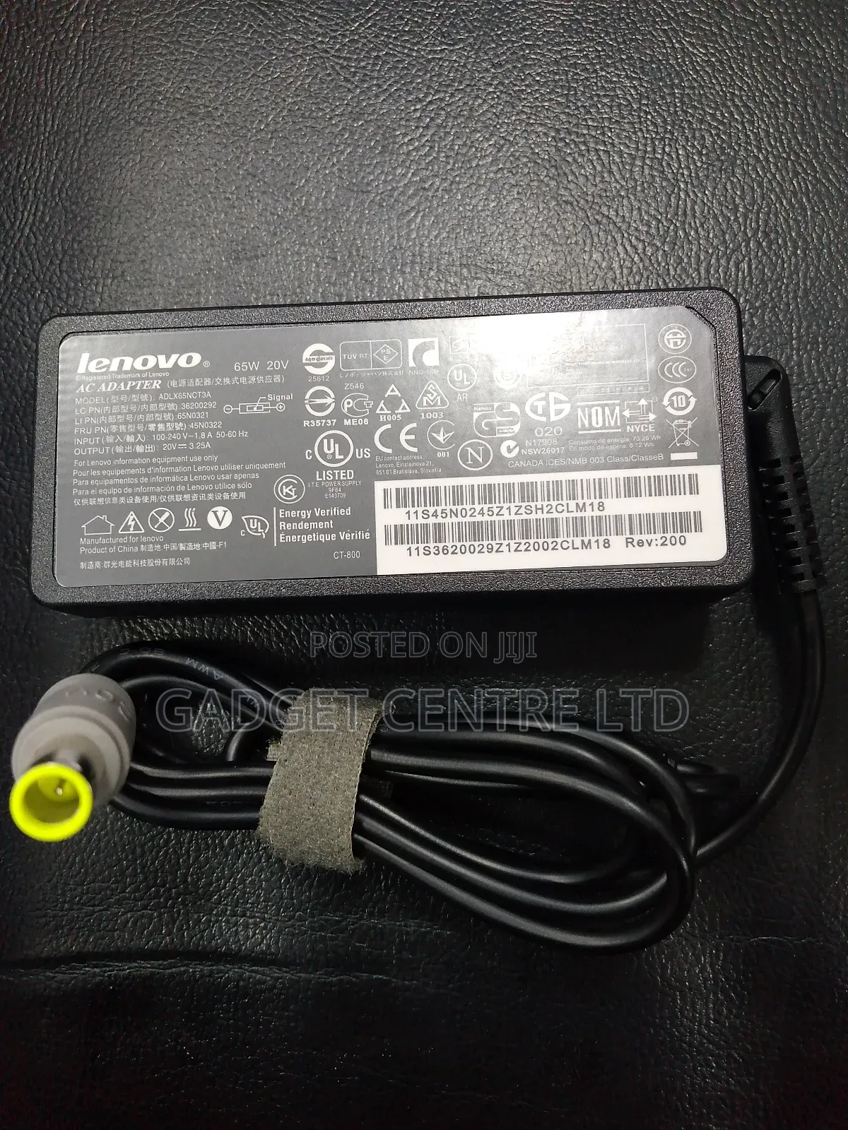 Original Lenovo Big Pin Laptop Adapter