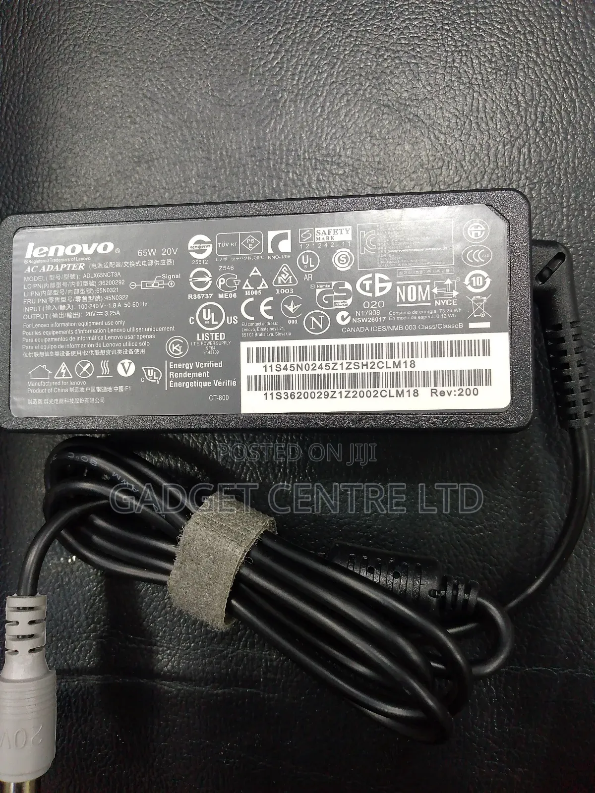 Original Lenovo Big Pin Laptop Adapter
