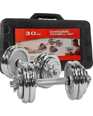 30kg Chrome Dumbells