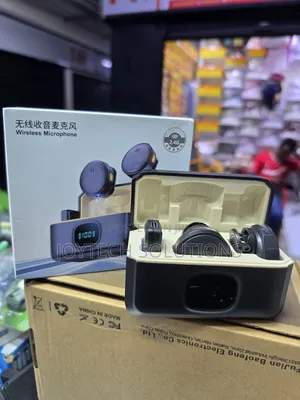 Original Wireless Lapel Lavalier Button Microphone. [ Noise Reduction]