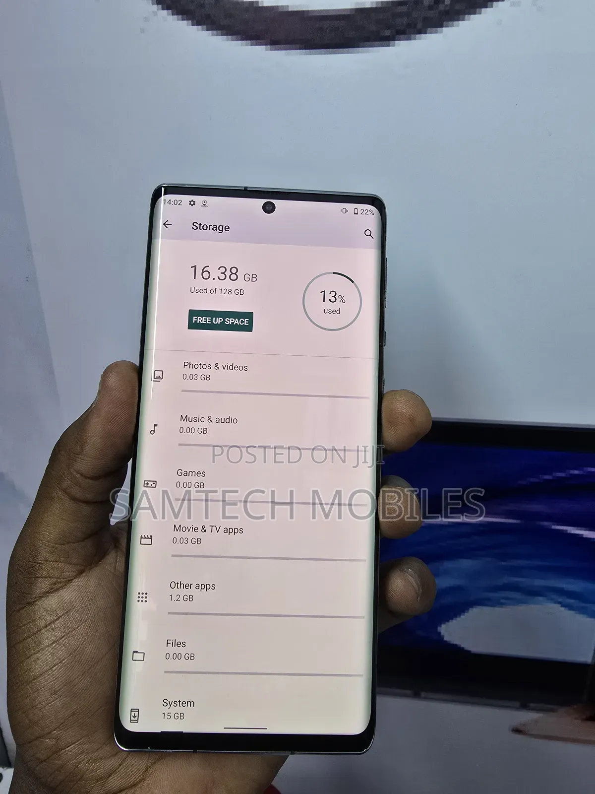 Sharp Aquos R6 128 GB Black