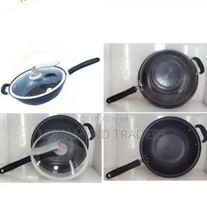 Deep Frying Pan /Nonstick Deep Pan With Lid