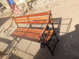 Wooden Metallic Garden Outdoor Benches