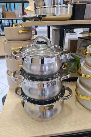 6 Pieces Edenburg Eb-3716 Stainless Steel  Cookware Set