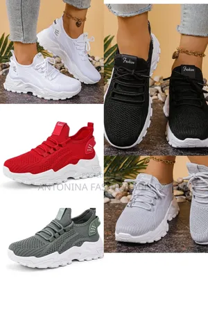 Ladies Cute Breathable Sneaker