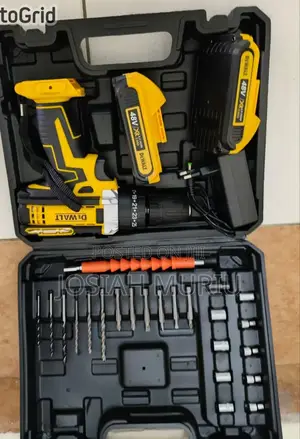 48v Dewalt Cordless Drill Set With Bits