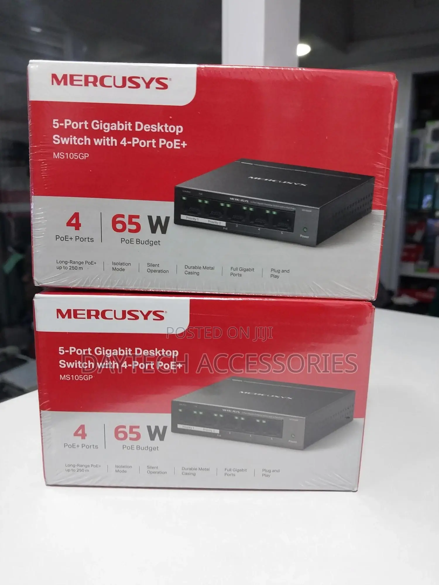 Tp-Link 5-Port Gigabit Desktop Switch With 4-Port Poe+.