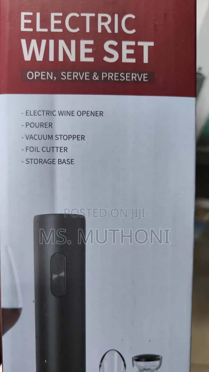 * Wine Opener Set With Stand*
