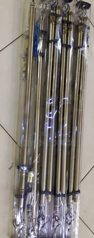 Build To Hold  Made To Last Antic Gold Adjustable Curtain Rods