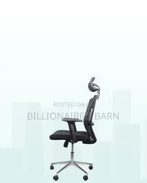 Sleek Mesh Chair With Chrome Base | Ideal for Home Office