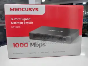 Mercusys Ms108g - 8-Port Gigabit Ethernet Desktop Switch – Plug Play