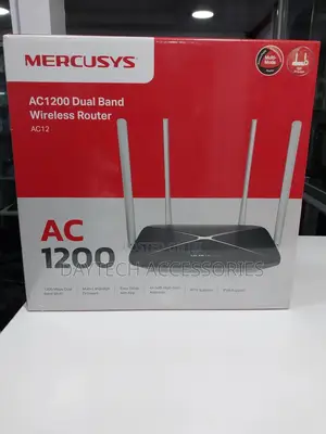 Mercusys Ac12 Router Wifi Dual Band Ac1200