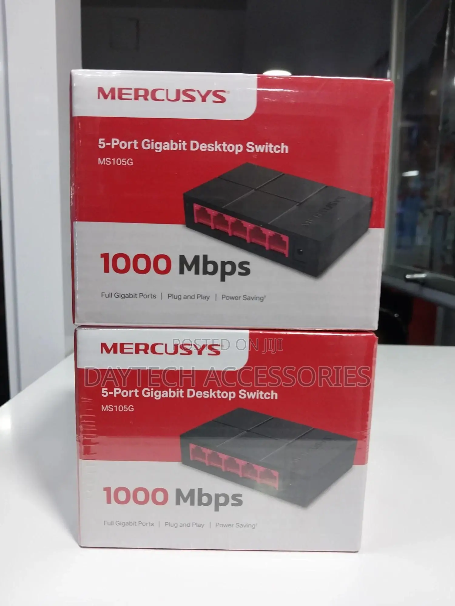 Mercusys Ms105g 5-Port Gigabit Desktop Switch.